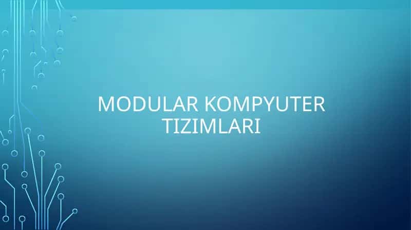 Modular kompyuter tizimlari