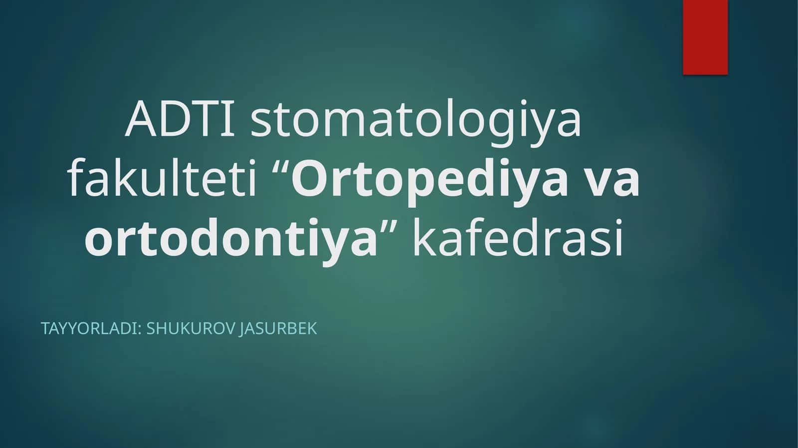 Zamonaviy ko`priksimon protezlar