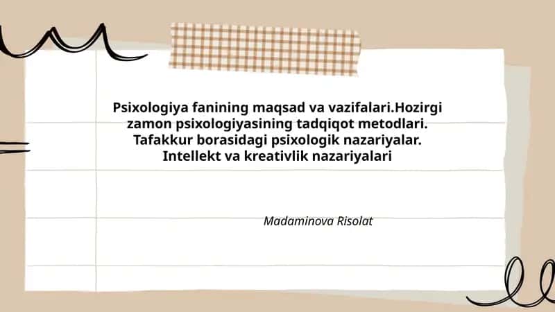 Madaminova Risolat