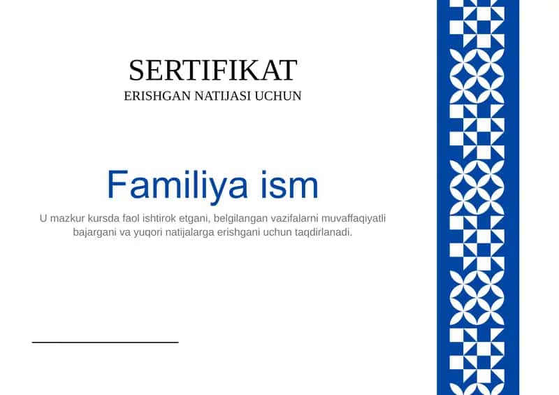 SERTIFIKAT