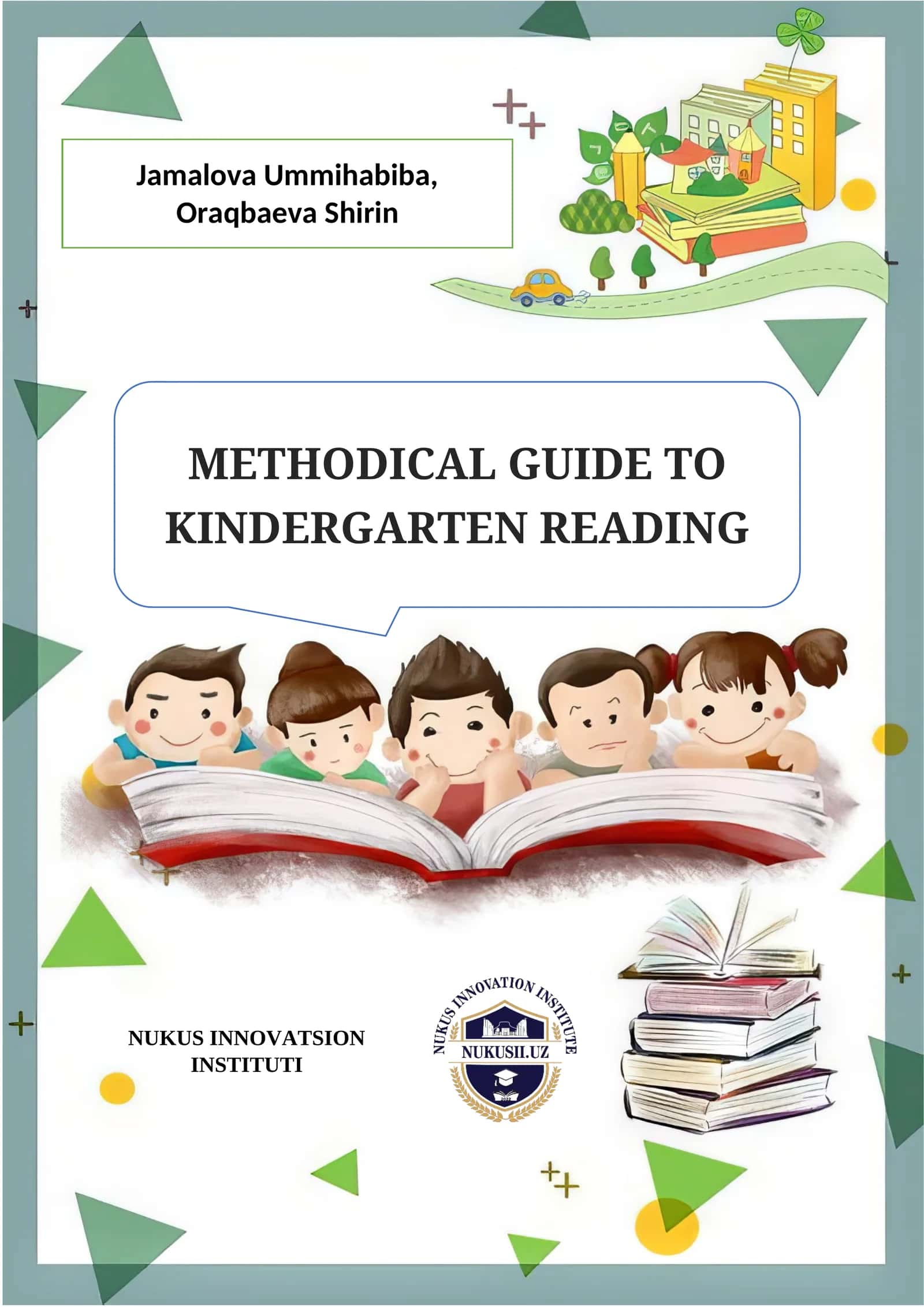 METHODICAL GUIDE TO KINDERGARTEN READING