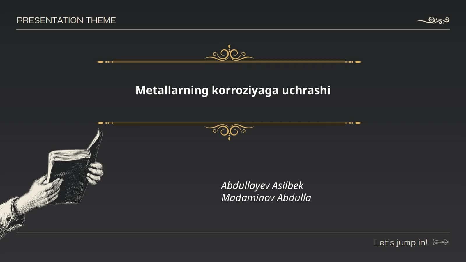Metallarning korroziyaga uchrashi