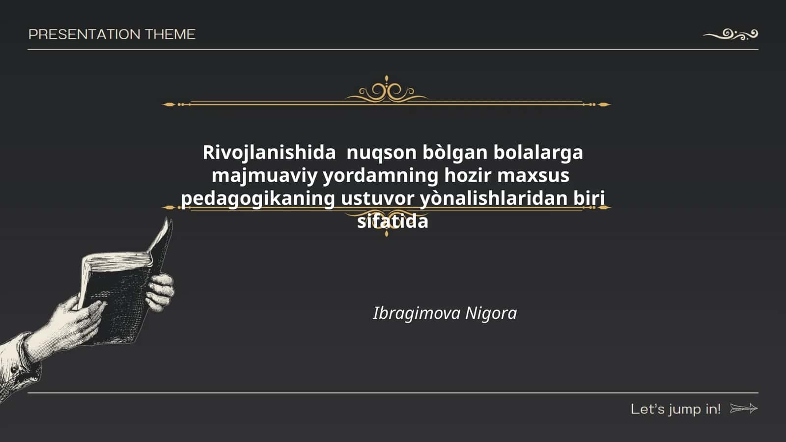Maxsus pedagogika yutuqlari