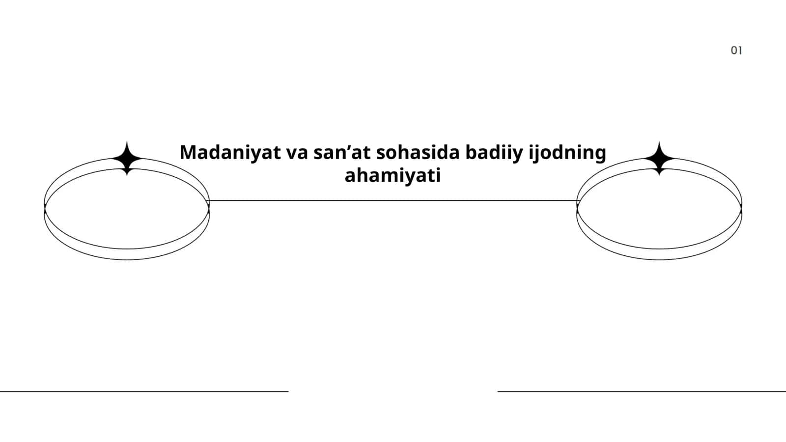 Madaniyat va sanʼat sohasida badiiy ijodning ahamiyati
