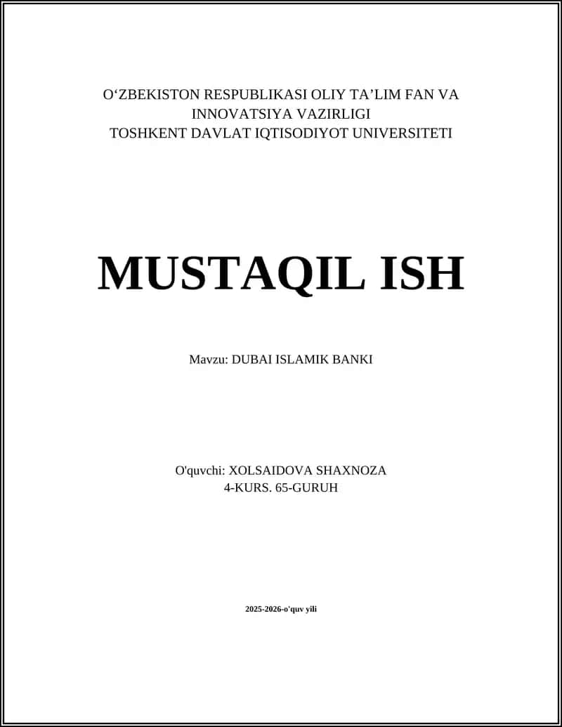 Dubai Islamik Banki
