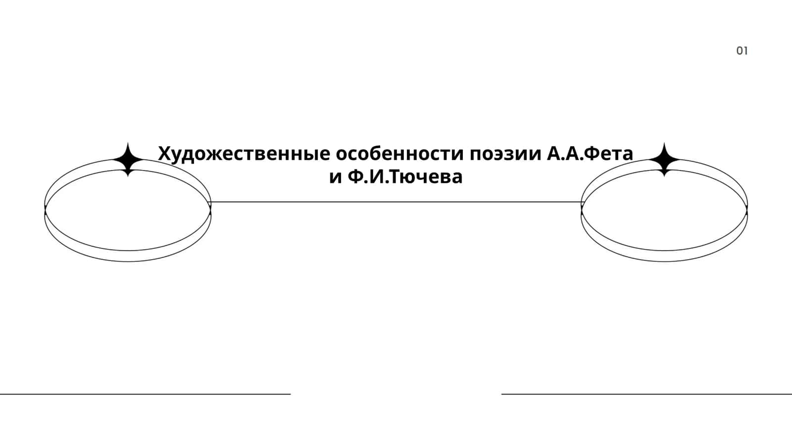 Художественные особенности поэзии А.А.Фета и Ф.И.Тючева