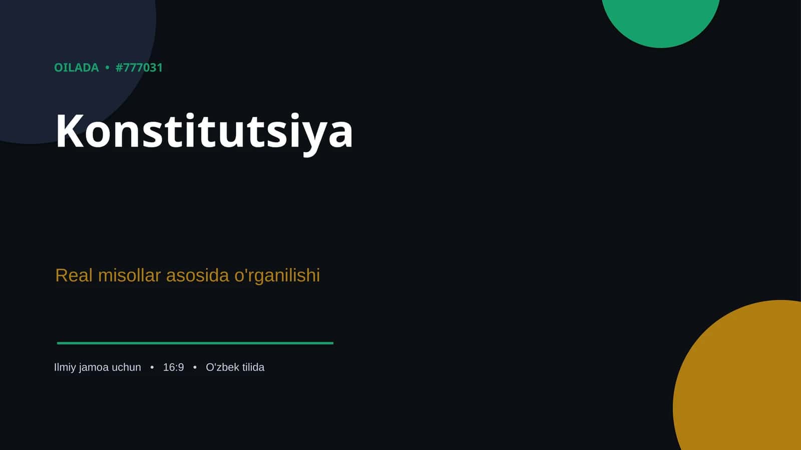 Konstitutsiya