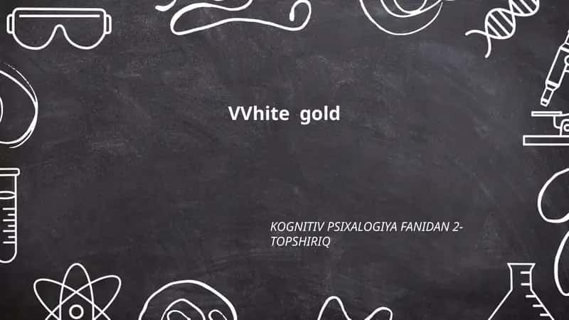 VVhite gold