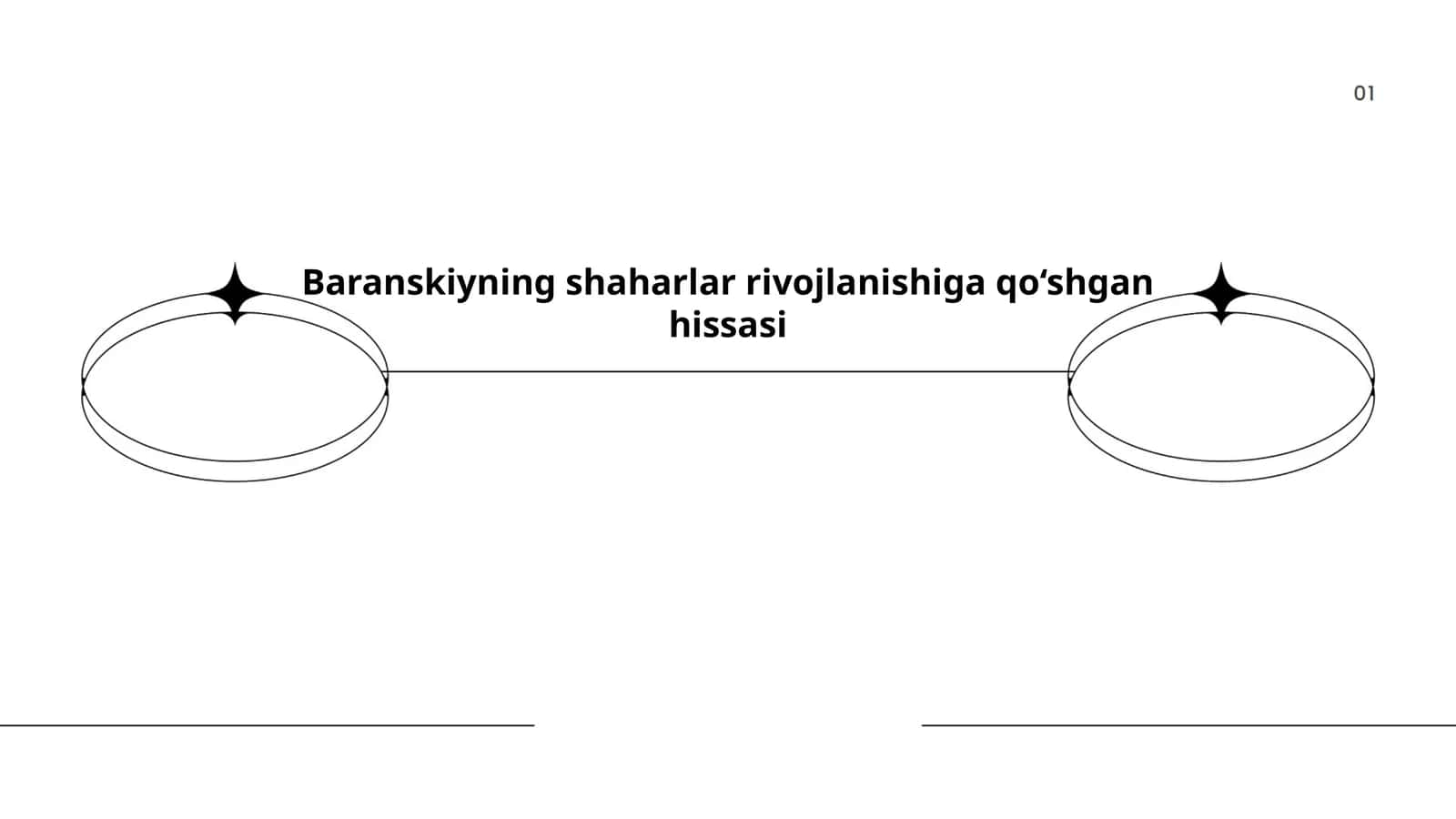 Baranskiyning shaharlar rivojlanishiga qo‘shgan hissasi