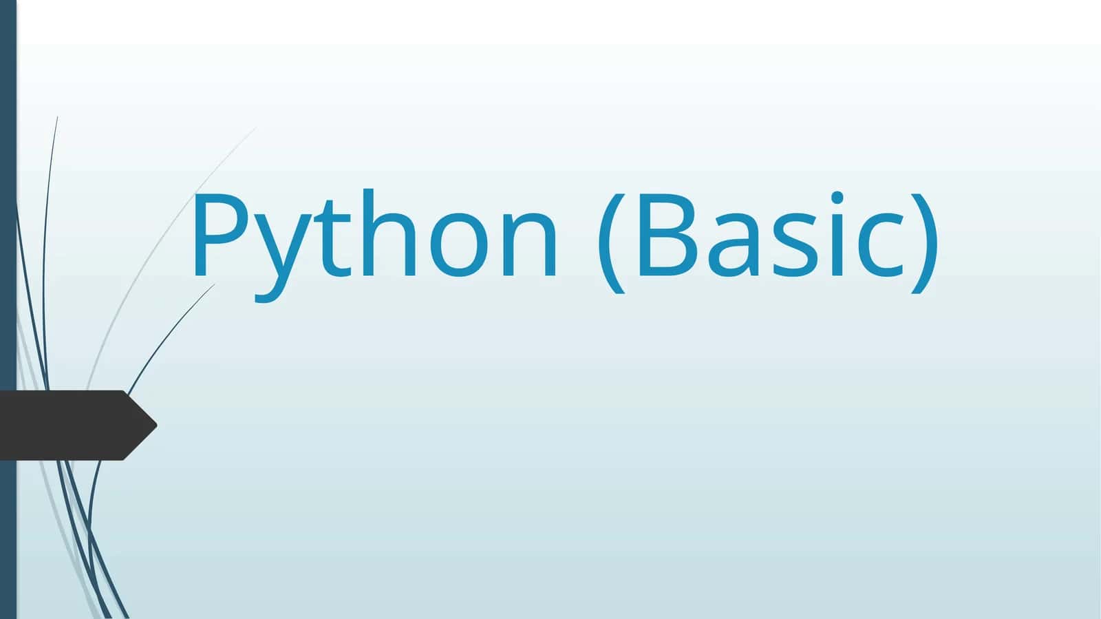 Python (Basic) Istisno holatlar bilan ishlash.