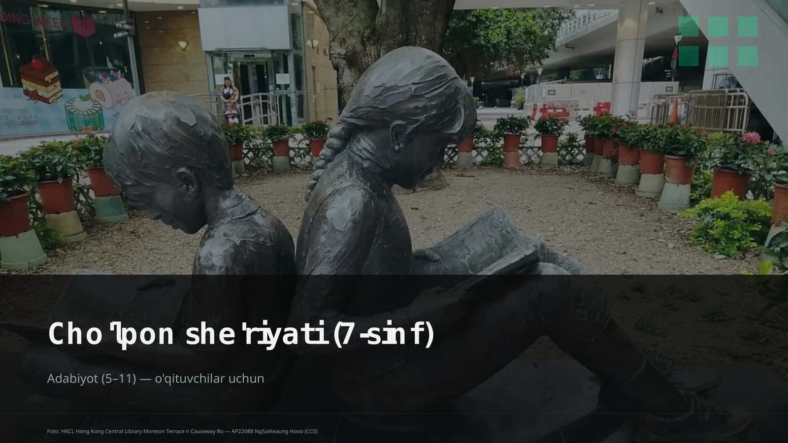 Cho'lpon she'riyati (7-sinf)