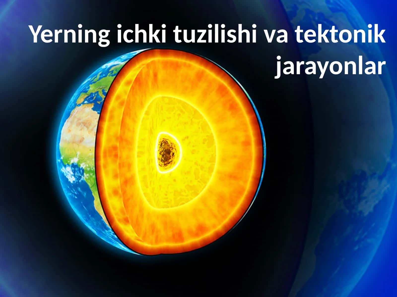 Yerning ichki tuzilishi va tektonik jarayonlar