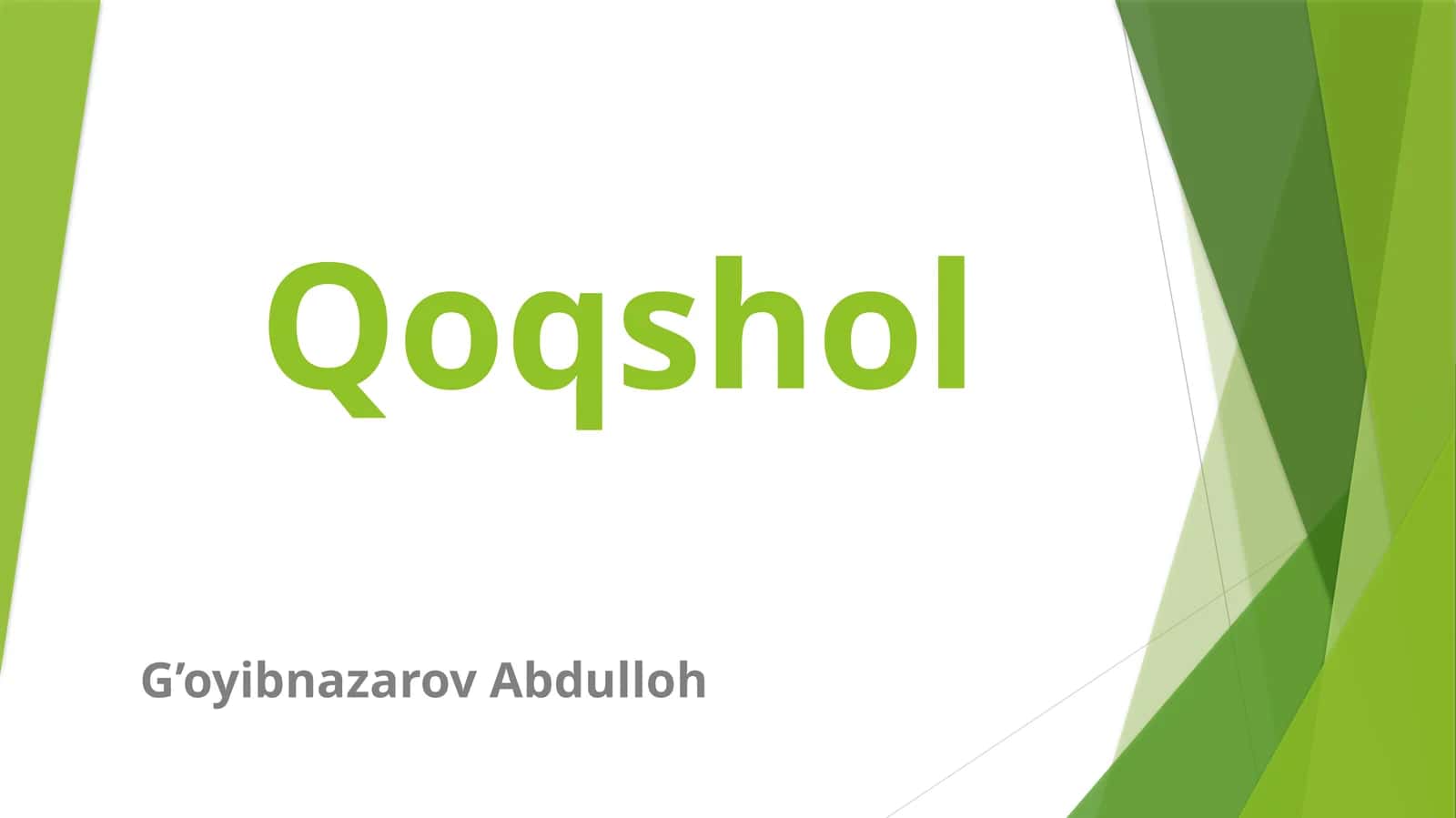 Qoqshol