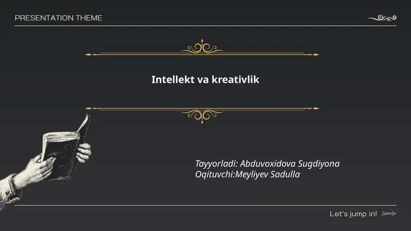 Intellekt va kreativlik