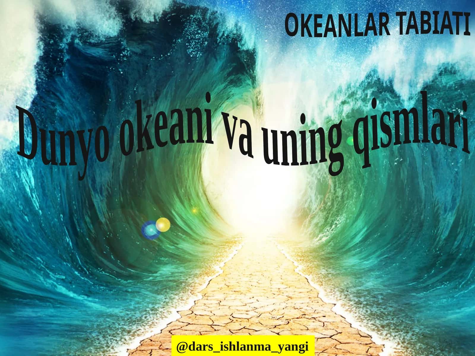 Dunyo okeani va uning qismlari