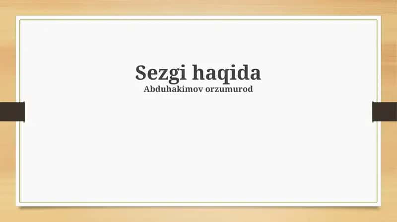 Intuitsiya: Ta'rif, Asoslar va Turlari