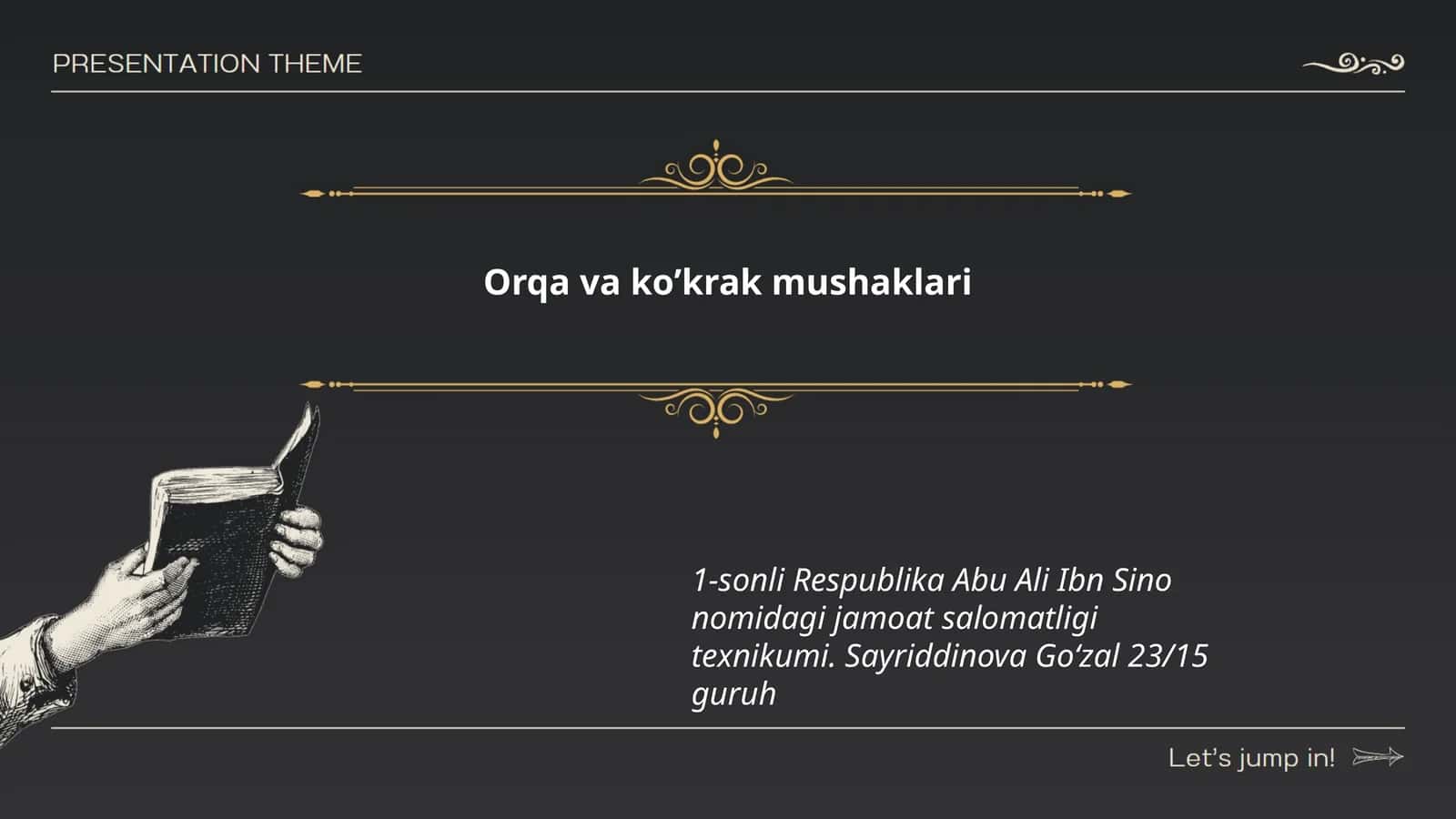 Orqa va koʼkrak mushaklari