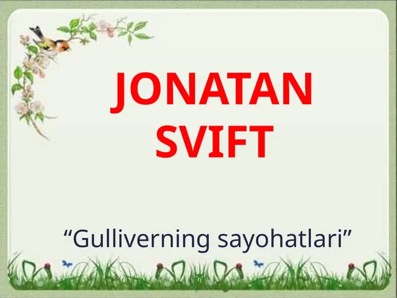 Jonatan Svift