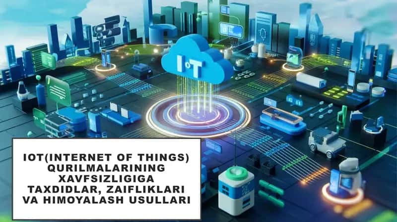 IoT (Internet of Things) qurilmalarining xavfsizligiga tahdidlar