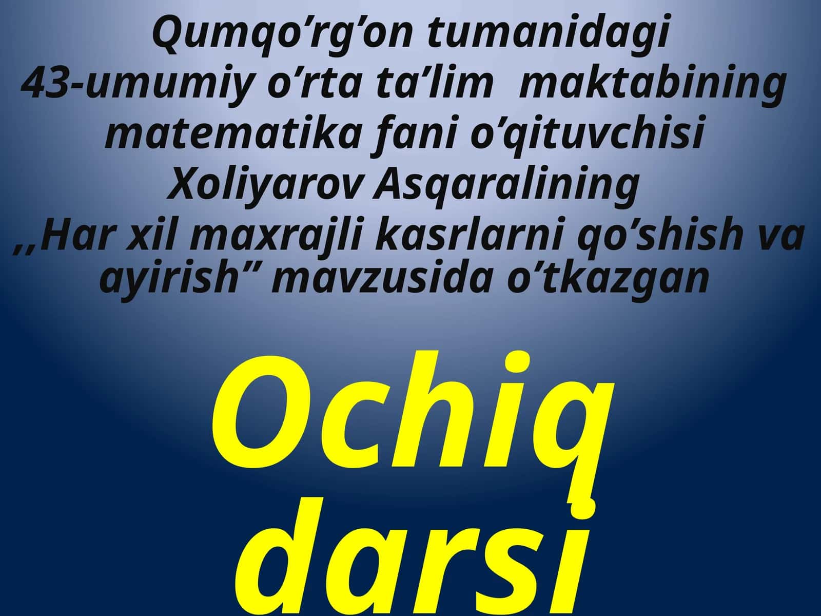 Harxilmaxrajlikasrlarniqo’shishvaayirish