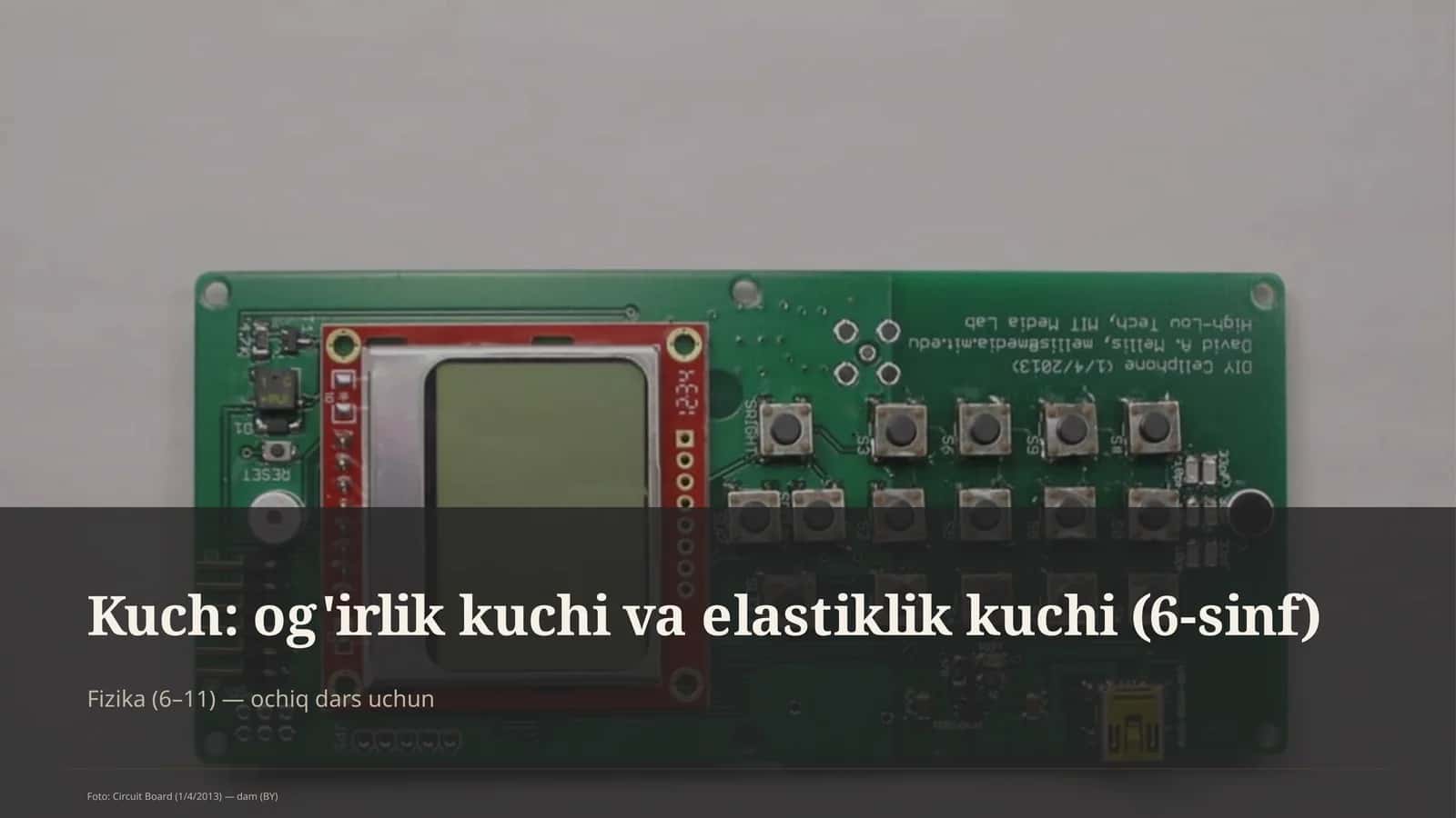 Fizika (6-sinf)
