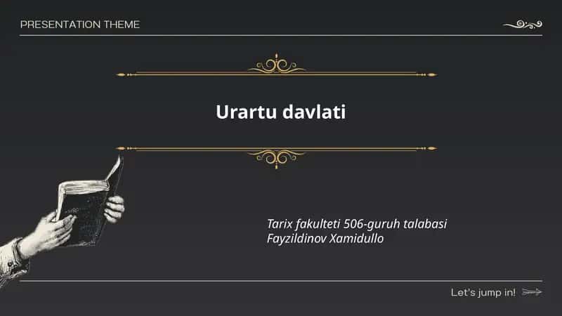 Urartu davlati Tarixi