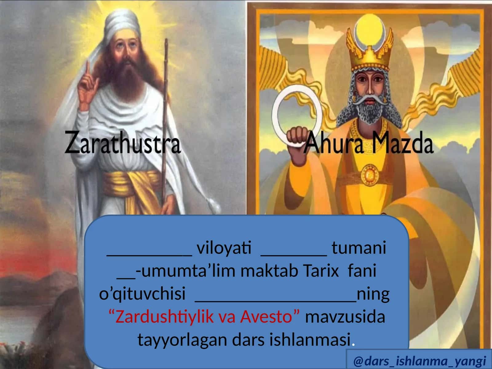 Zardushtiylik va Avesto