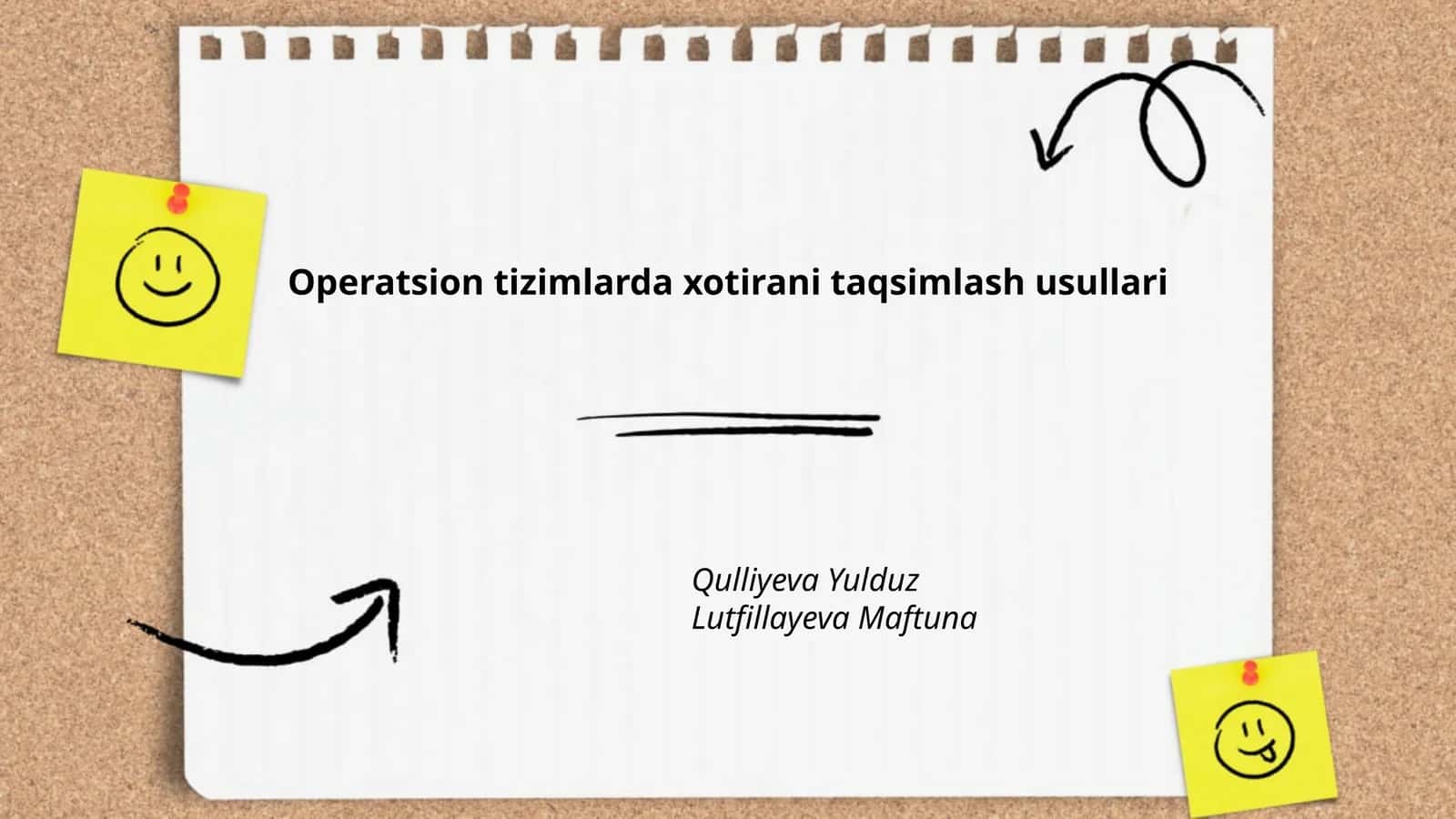 Operatsion tizimlarda xotirani taqsimlash usullari