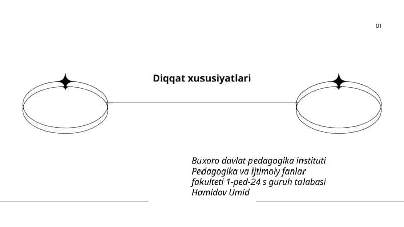 Diqqat xususiyatlari