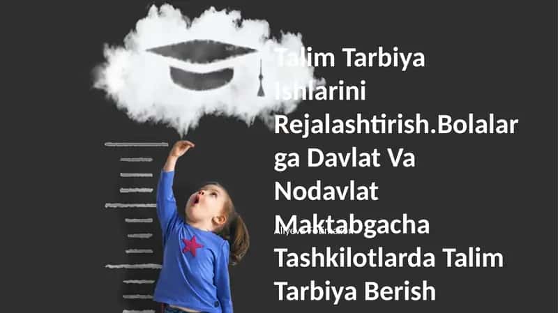 Ta'limni rejalashtirish asosi