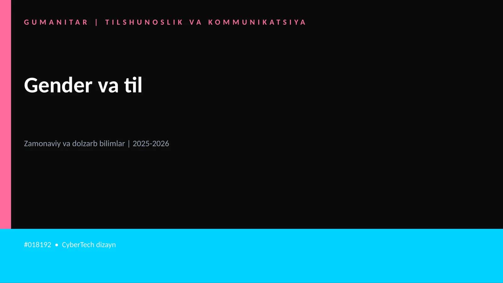 Gender va til