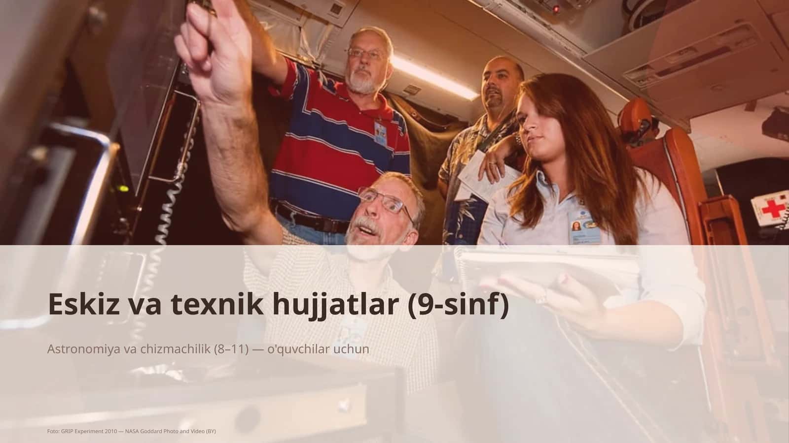 Eskiz va texnik hujjatlar (9-sinf)