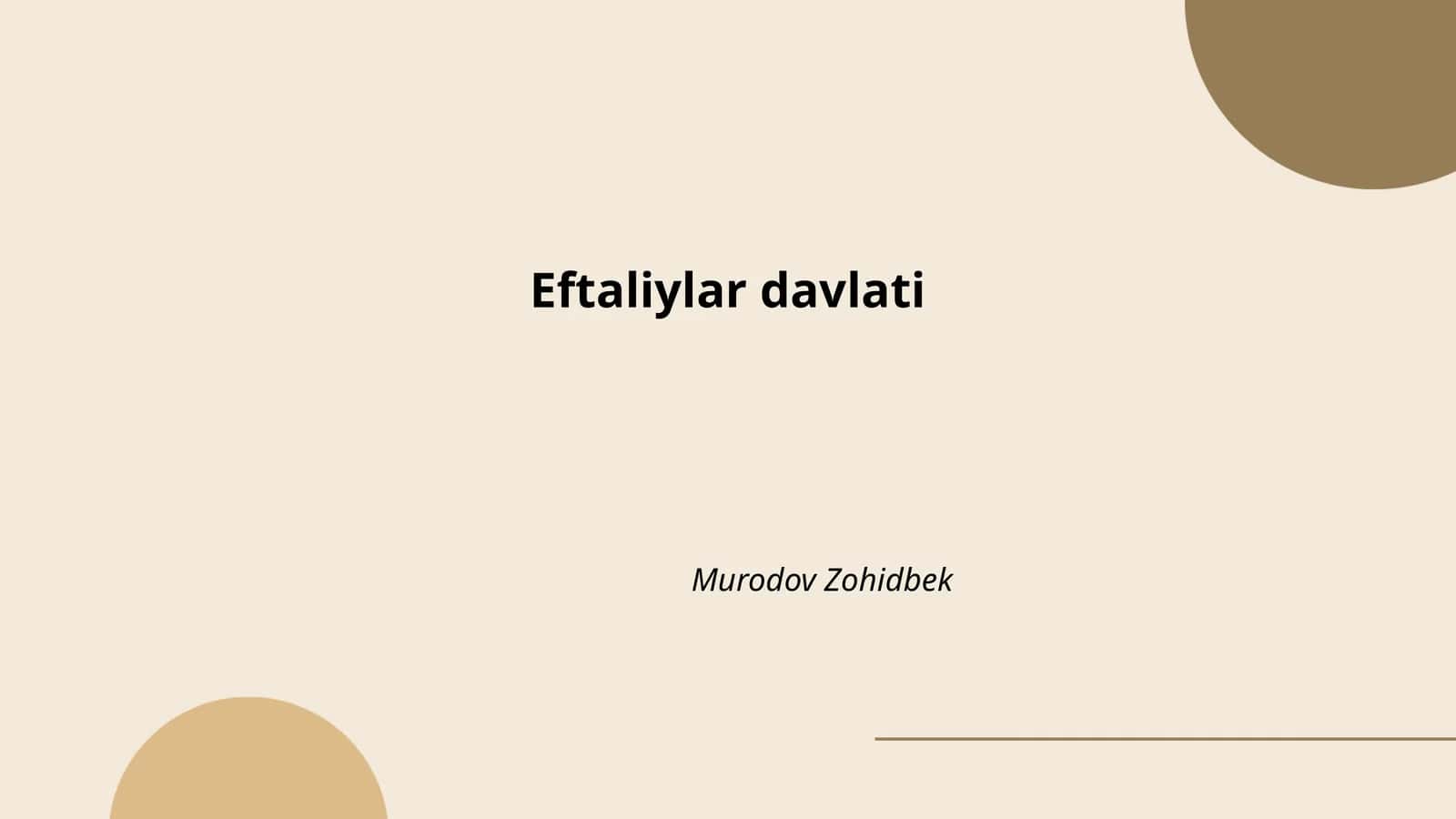 Eftaliylar davlati