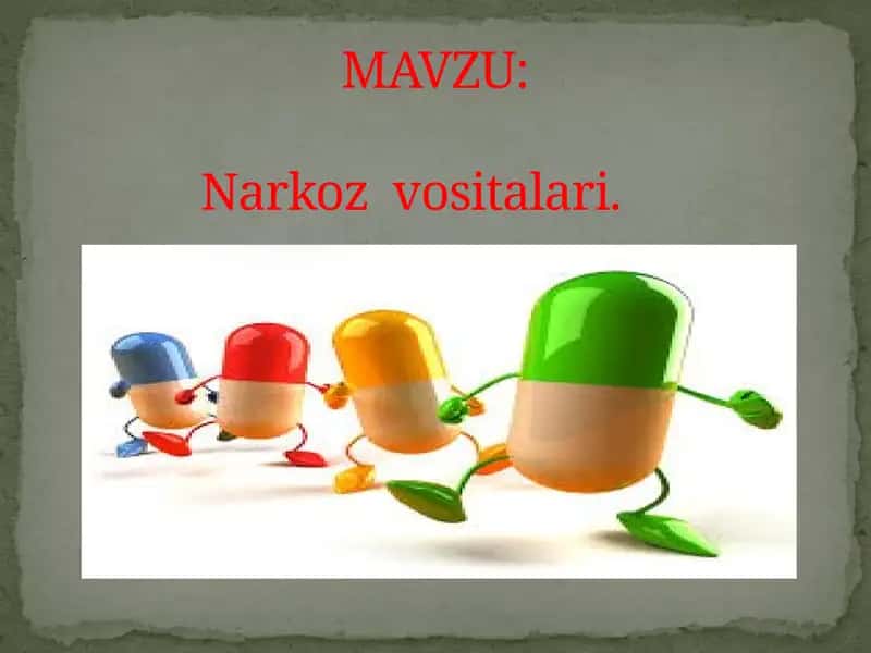 Narkoz vositalari