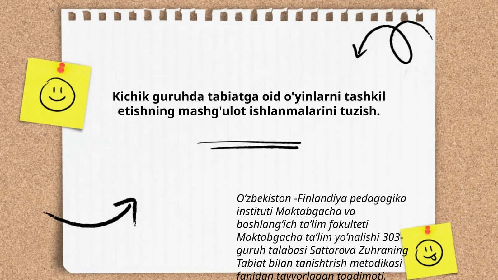 Tabiat bilan tanishtrish metodikasi