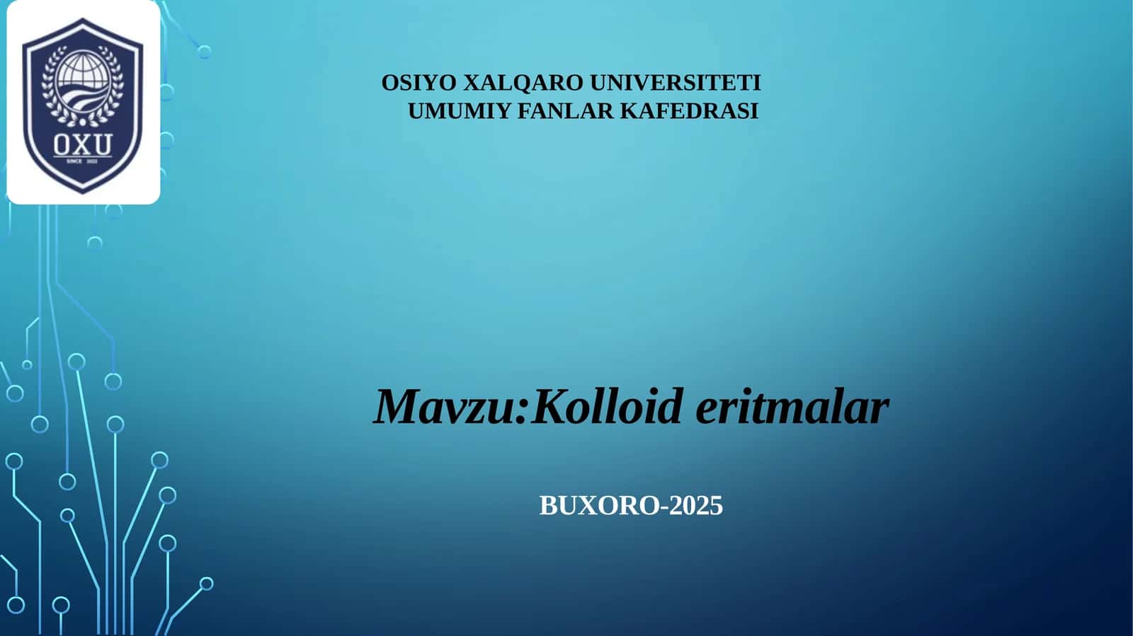 Kolloid eritmalar