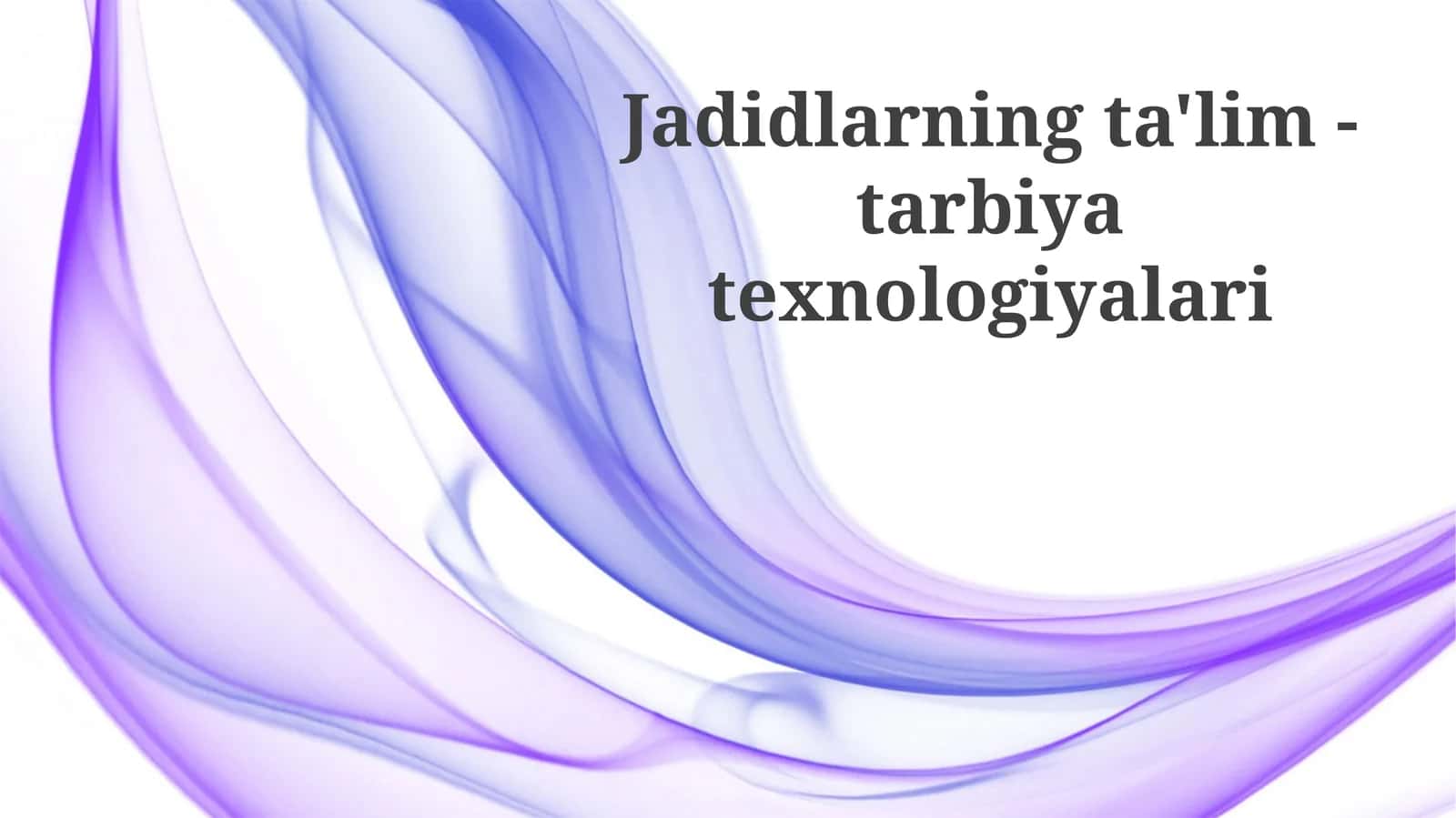 Aqlli Sinflar va Ta'lim Boshqaruv Tizimlari