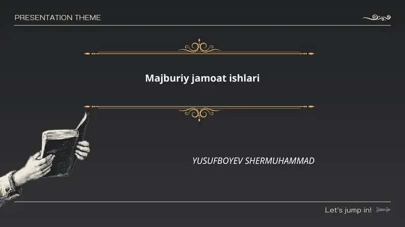 Majburiy jamoat ishlari