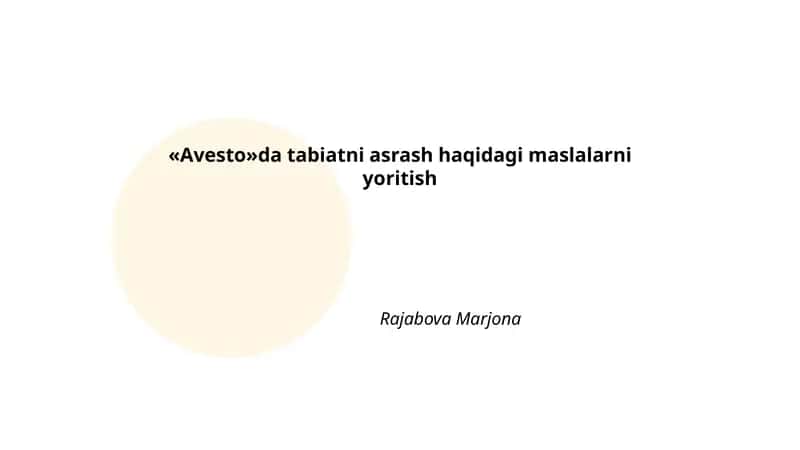 Avesto