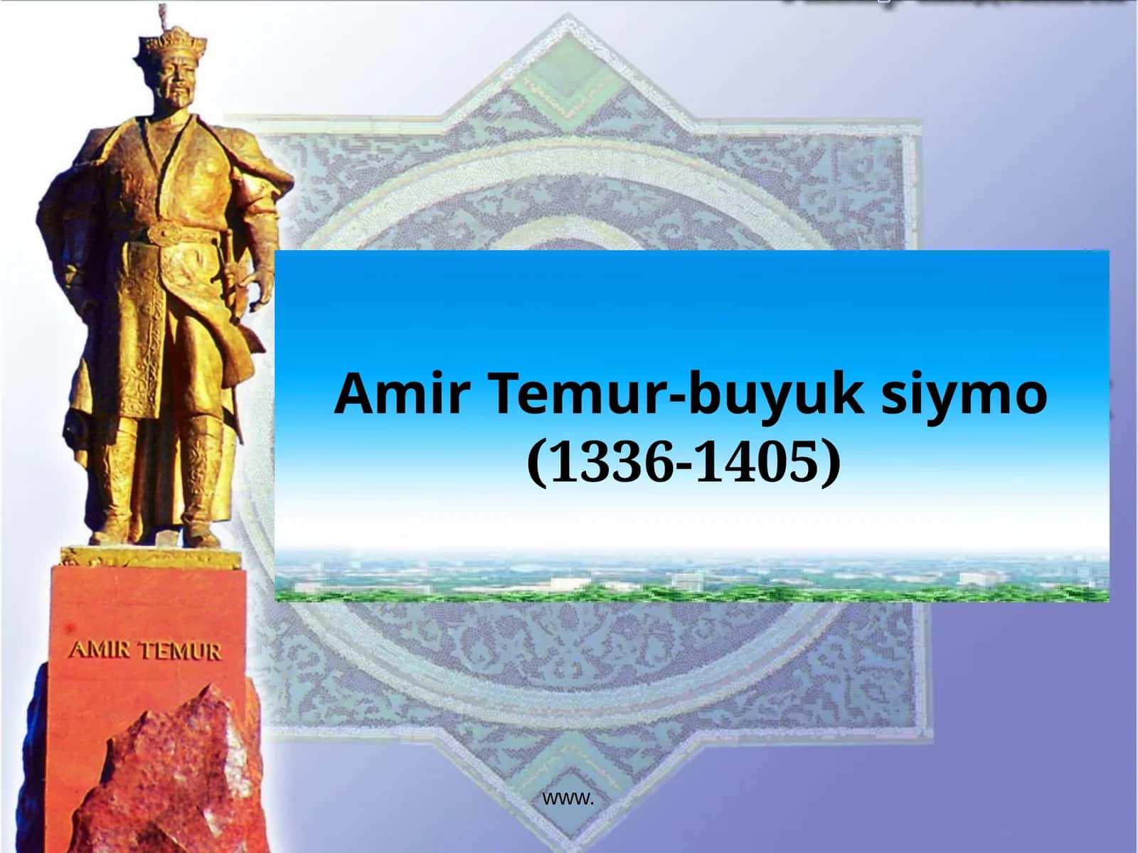 Amir Temur-Buyuk Siymo