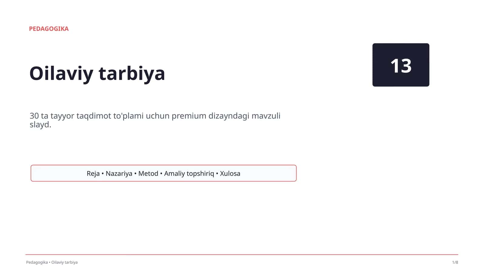 Oilaviy tarbiya