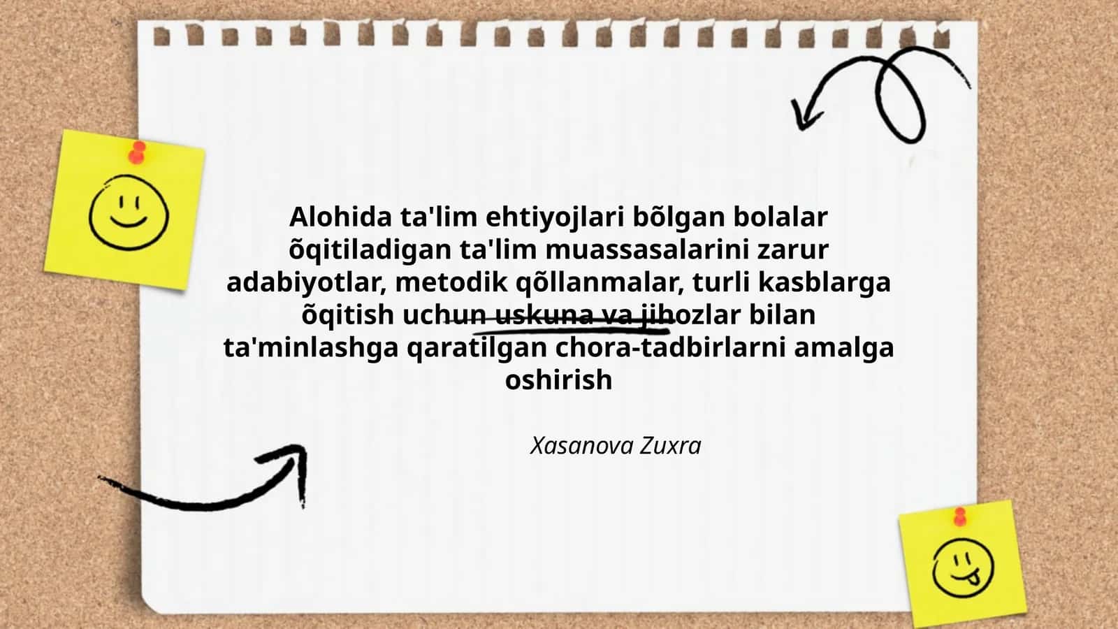 Alohida ta'lim ehtiyojlari