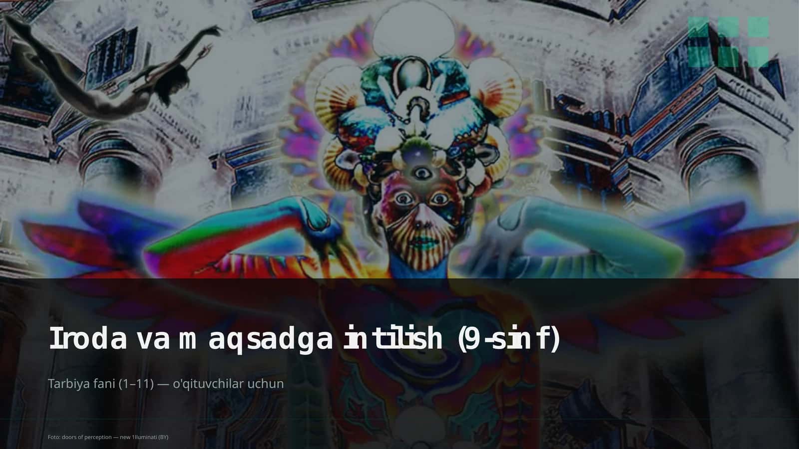 Iroda va maqsadga intilish (9-sinf)