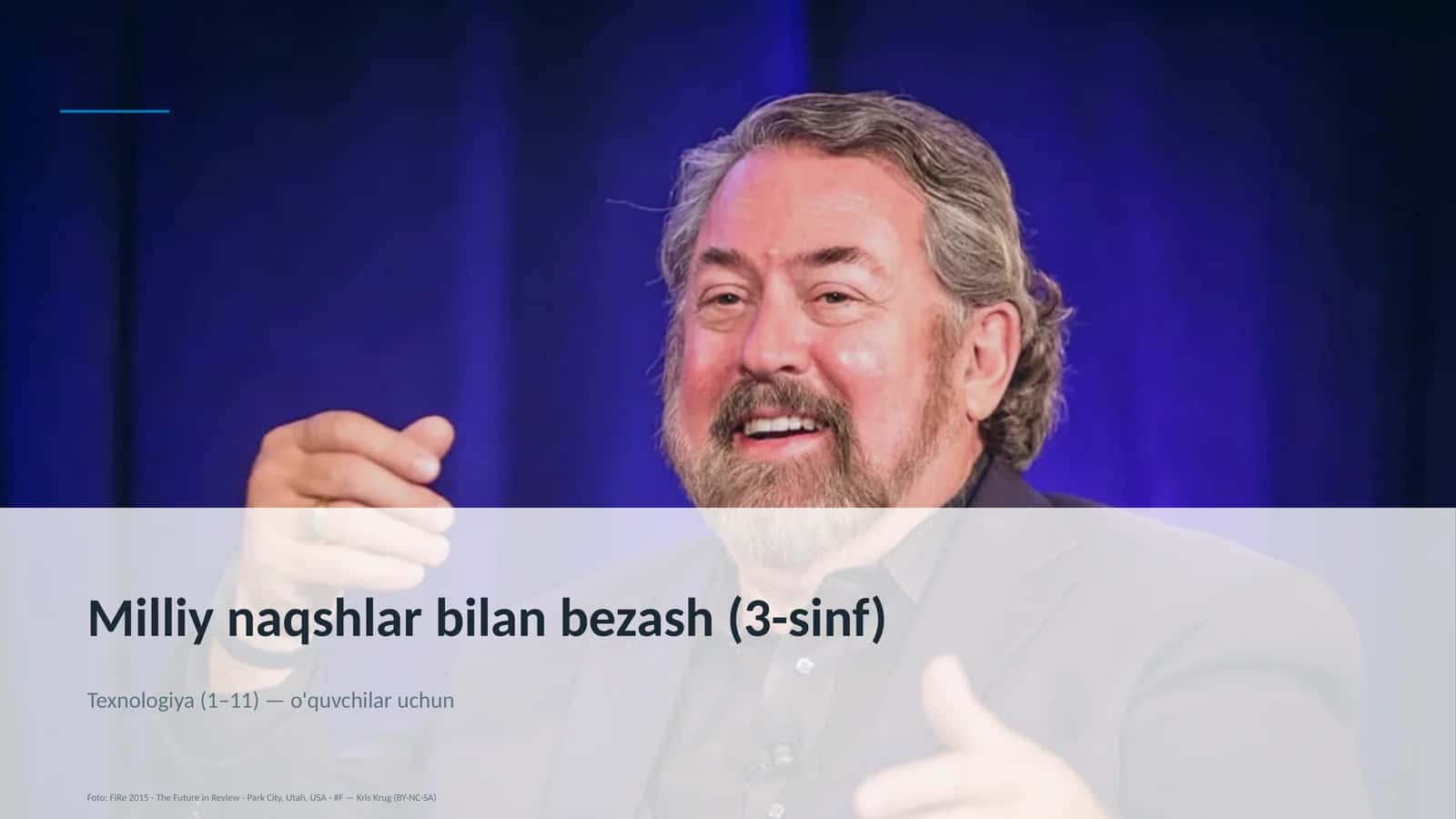 Milliy naqshlar bilan bezash (3-sinf)