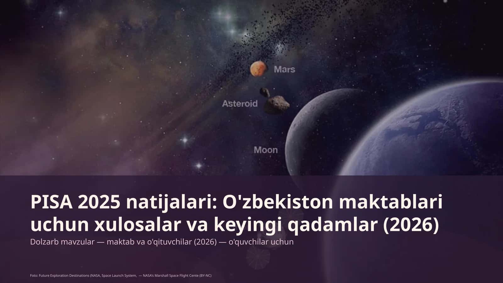 PISA 2025 natijalari: O'zbekiston maktablari uchun xulosalar va keyingi qadamlar (2026)