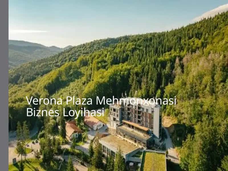 Verona Plaza Mehmonxonasi Biznes Loyihasi