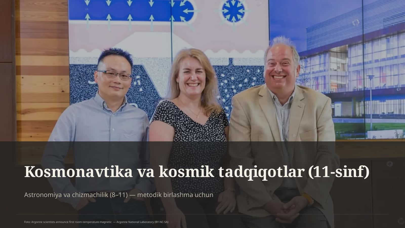 Kosmonavtika va kosmik tadqiqotlar (11-sinf)