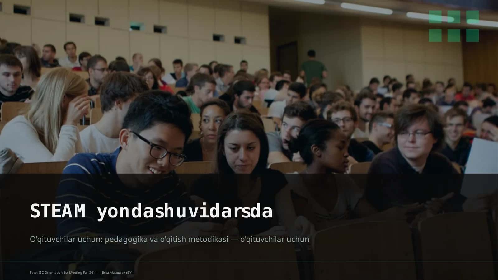 STEAM yondashuvi darsda