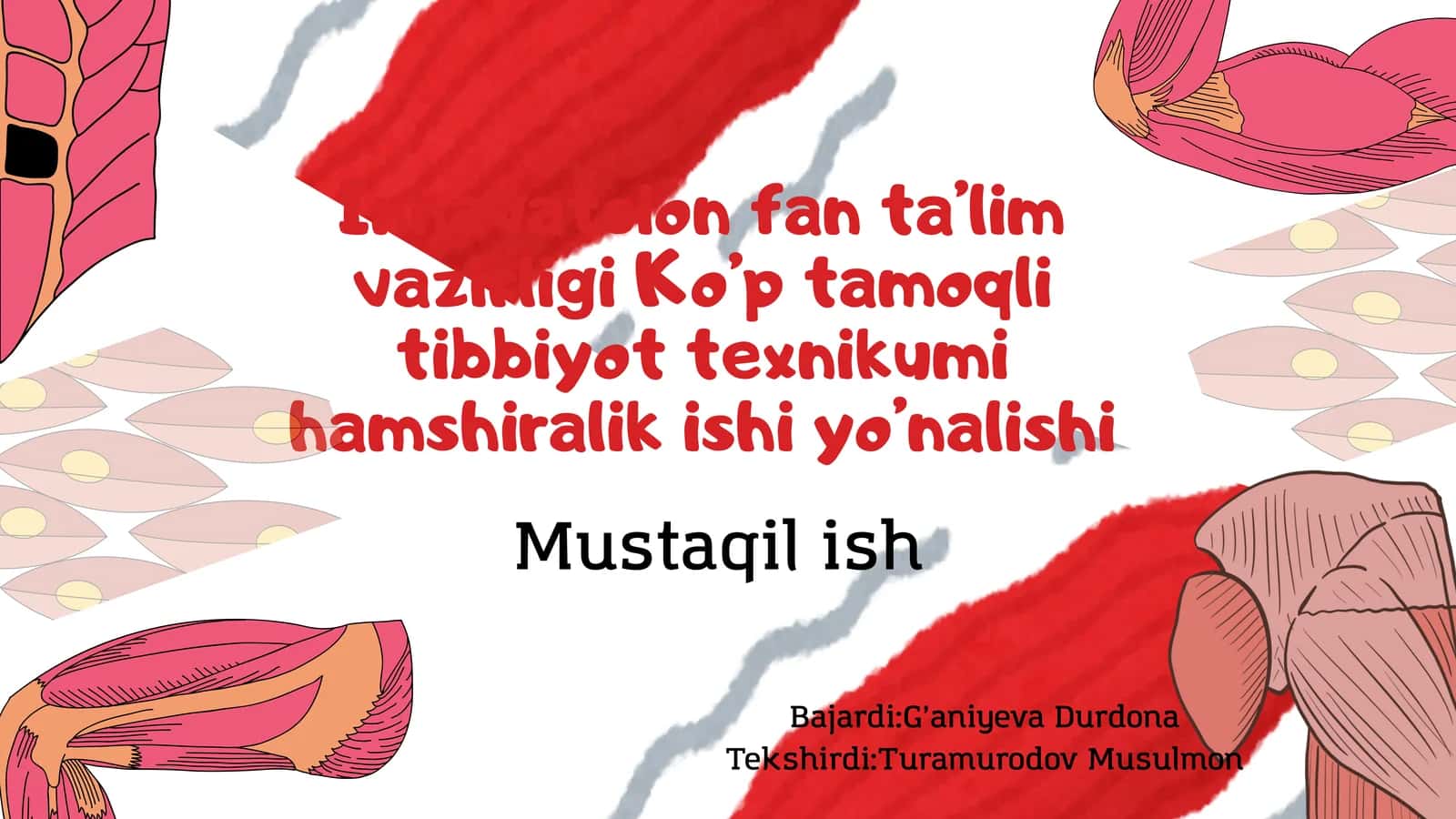 Mushaklar fiziologiyasi