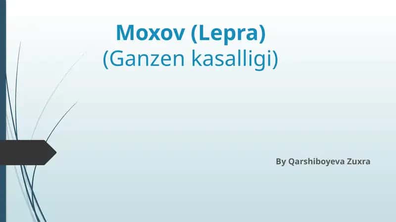 Moxov(Lepra)(Ganzenkasalligi)